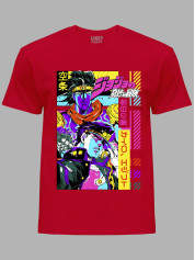 Футболка Likey з принтом аніме JoJo's Bizarre Adventures - Чудернацькі пригоди Джоджо, 241110107