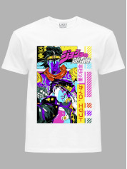 Футболка Likey з принтом аніме JoJo's Bizarre Adventures - Чудернацькі пригоди Джоджо, 241110107