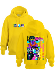 Толстовка худі з принтом аніме JoJo's Bizarre Adventures - Чудернацькі пригоди Джоджо, 241110107