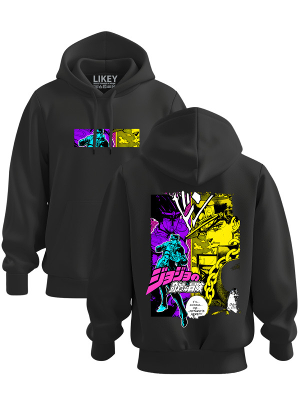 Толстовка худі з принтом аніме Jotaro's here - Джотаро тут, 241110108
