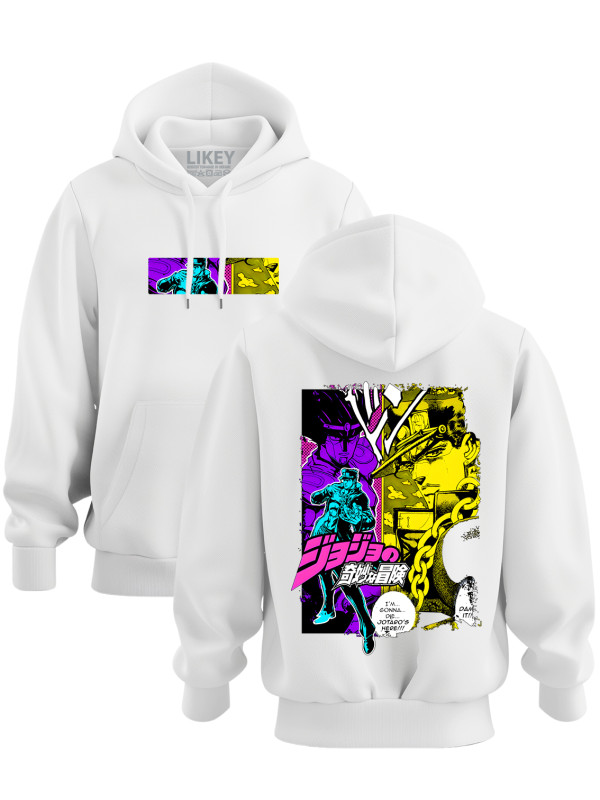 Толстовка худі з принтом аніме Jotaro's here - Джотаро тут, 241110108