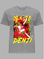 Футболка Likey з принтом аніме Denji Chainsaw Man - Денджи Людина Бензопила, 241110109