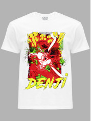 Футболка Likey з принтом аніме Denji Chainsaw Man - Денджи Людина Бензопила, 241110109