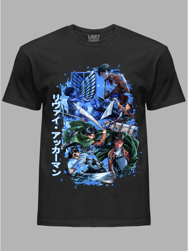 Футболка Likey з принтом аніме Titan's Attack - Атака Титанів, 241110110