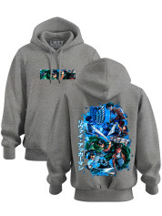 Толстовка худі з принтом аніме Titan's Attack - Атака Титанів, 241110110