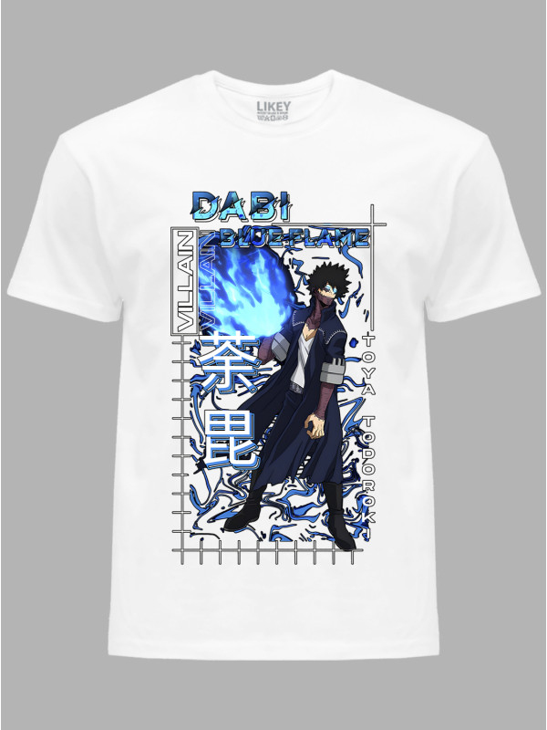 Футболка Likey з принтом аніме Dabi - Дабі, 241110111