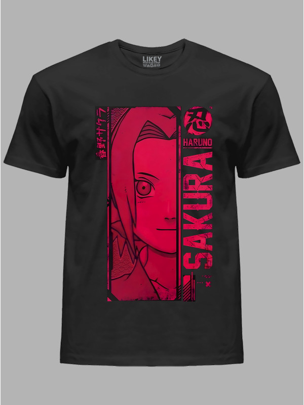 Футболка Likey з принтом аніме Haruno Sakura - Харуно Сакура, 241110113