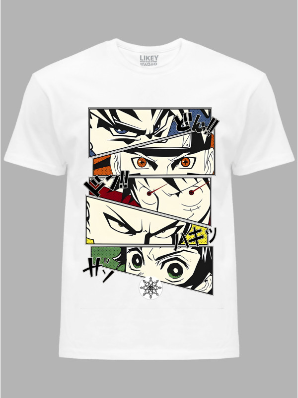 Футболка Likey з принтом аніме постер Anime, 241110116