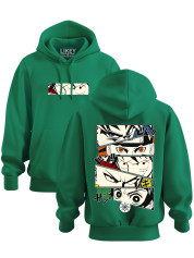 Толстовка худі з принтом аніме постер Anime, 241110116