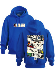 Толстовка худі з принтом аніме постер Anime, 241110116