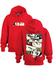 Толстовка худі з принтом аніме постер Anime, 241110116