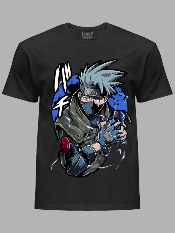 Футболка Likey з принтом аніме Hatake Kakashi - Хатаке Какаші, 241110117