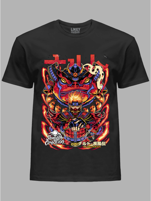 Футболка Likey з принтом аніме Seventh Creation Suburban, 241110118