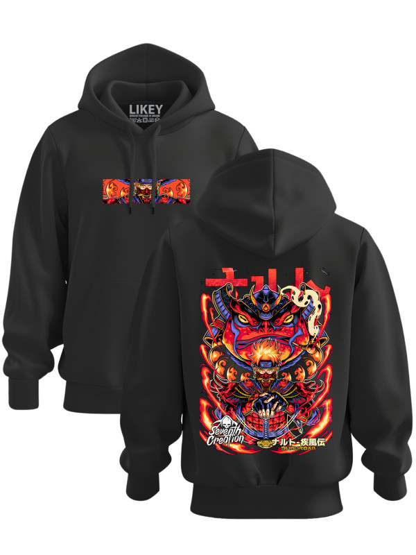 Толстовка худі з принтом аніме Seventh Creation Suburban, 241110118