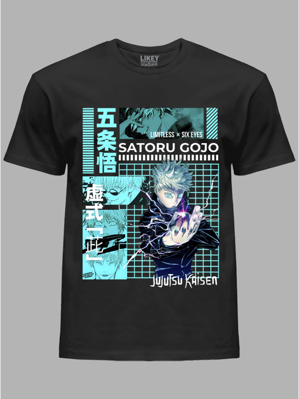 Футболка Likey з принтом аніме Jujutsu Kaisen - Лінія Джиу-джитсу, 241110119