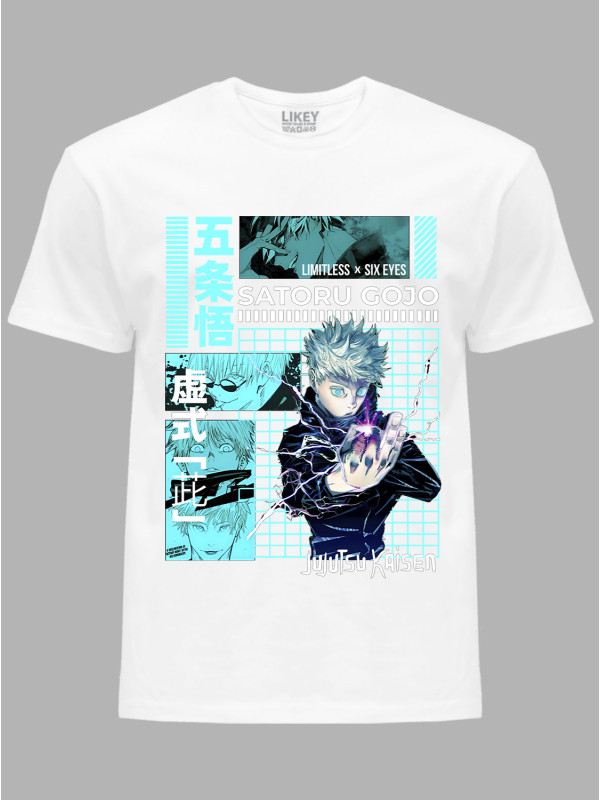 Футболка Likey з принтом аніме Jujutsu Kaisen - Лінія Джиу-джитсу, 241110119