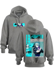 Толстовка худі з принтом аніме Jujutsu Kaisen - Лінія Джиу-джитсу, 241110119