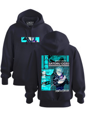 Толстовка худі з принтом аніме Jujutsu Kaisen - Лінія Джиу-джитсу, 241110119