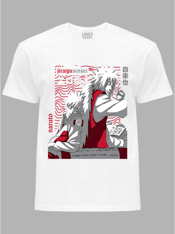 Футболка Likey з принтом аніме Jiraiya Sensei - Джірайя Сенсей, 241110120