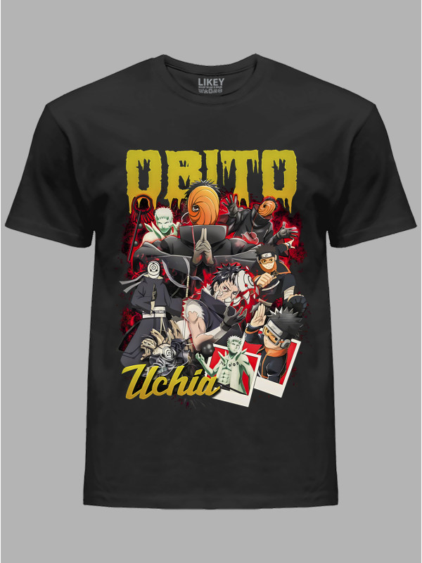 Футболка Likey з принтом аніме Obito Uchiha - Обіто Учиха, 241110121