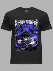 Футболка Likey с принтом аниме Shadow Monarch - Теневой монарх, 241110122