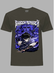 Футболка Likey с принтом аниме Shadow Monarch - Теневой монарх, 241110122