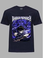 Футболка Likey с принтом аниме Shadow Monarch - Теневой монарх, 241110122