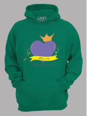 Толстовка худі з принтом Мама Принцеси, 2501017