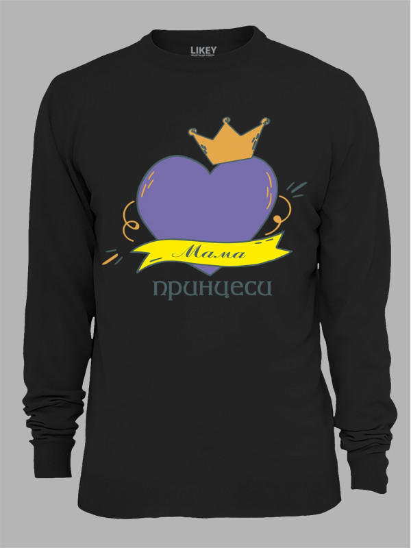 Світшот з принтом Мама Принцеси, 2501017