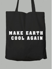Экосумка Make Earth cool again - Сделай Землю снова прохладной, 2501044