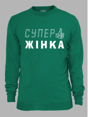 Світшот з принтом Супер Жінка, 2501048