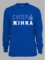 Світшот з принтом Супер Жінка, 2501048