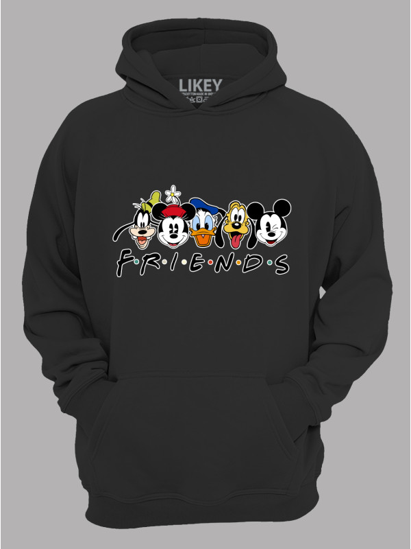 Толстовка худі з принтом Looney Tunes Friends - Луні Тюнз Друзі, 2501054