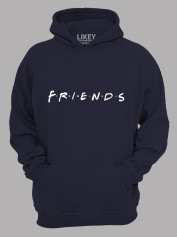 Толстовка худі з принтом Friends - Друзі, 2501055