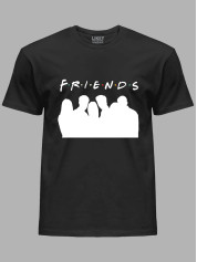 Футболка Likey з принтом Friends - Друзі силуети, 2501056