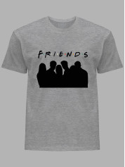 Футболка Likey з принтом Friends - Друзі силуети, 2501056