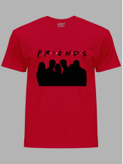 Футболка Likey з принтом Friends - Друзі силуети, 2501056