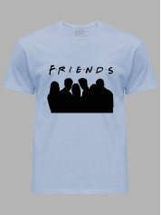 Футболка Likey з принтом Friends - Друзі силуети, 2501056