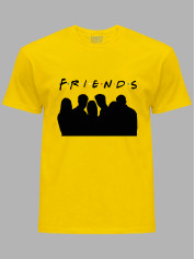 Футболка Likey з принтом Friends - Друзі силуети, 2501056
