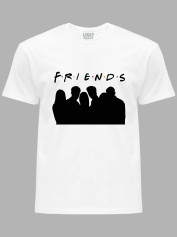 Футболка Likey з принтом Friends - Друзі силуети, 2501056