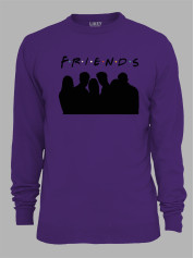 Світшот з принтом Friends - Друзі силуети, 2501056