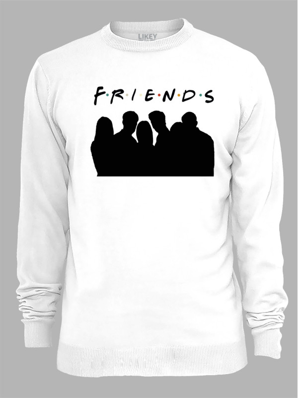 Світшот з принтом Friends - Друзі силуети, 2501056