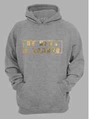 Толстовка худі з принтом Не Кума, а Золото, 2501062