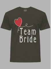 Футболка Likey з принтом Team bride - Команда нареченої, 2501073