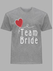 Футболка Likey з принтом Team bride - Команда нареченої, 2501073