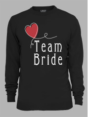 Свитшот с принтом Team bride - Команда невесты, 2501073