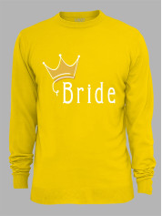 Світшот з принтом Bride - Наречена, 2501074