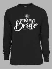 Світшот з принтом Team Bride - Команда Нареченої, 2501081