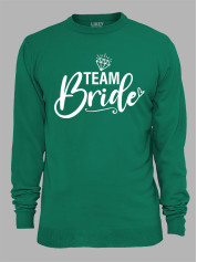 Світшот з принтом Team Bride - Команда Нареченої, 2501081