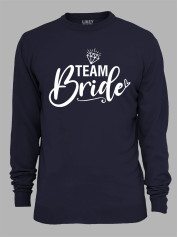 Світшот з принтом Team Bride - Команда Нареченої, 2501081